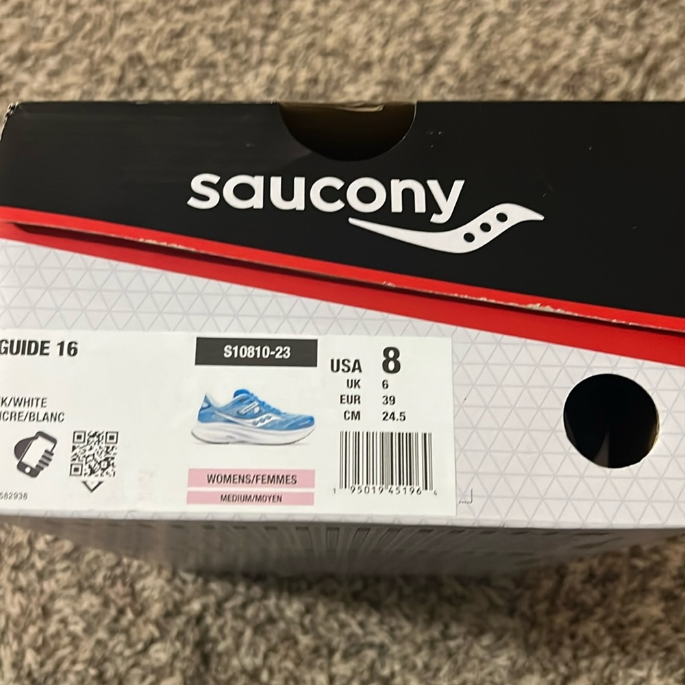 Woman’s Saucony running shoes
